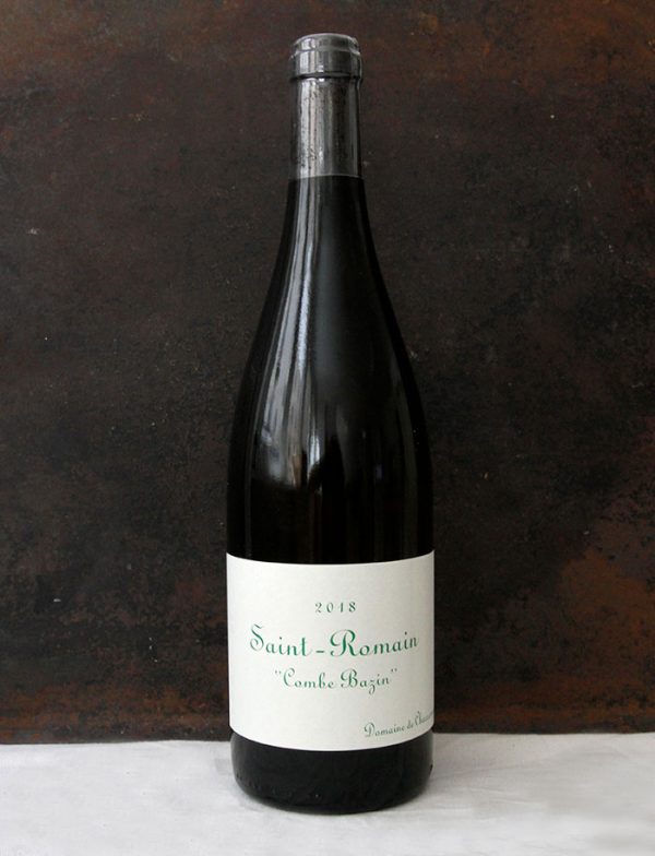 Saint Romain Combe Bazin vin naturel blanc 2018 Domaine de Chassorney Frederic Cossard 1