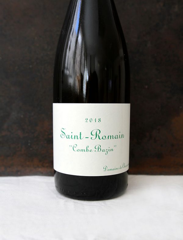 Saint Romain Combe Bazin vin naturel blanc 2018 Domaine de Chassorney Frederic Cossard 2