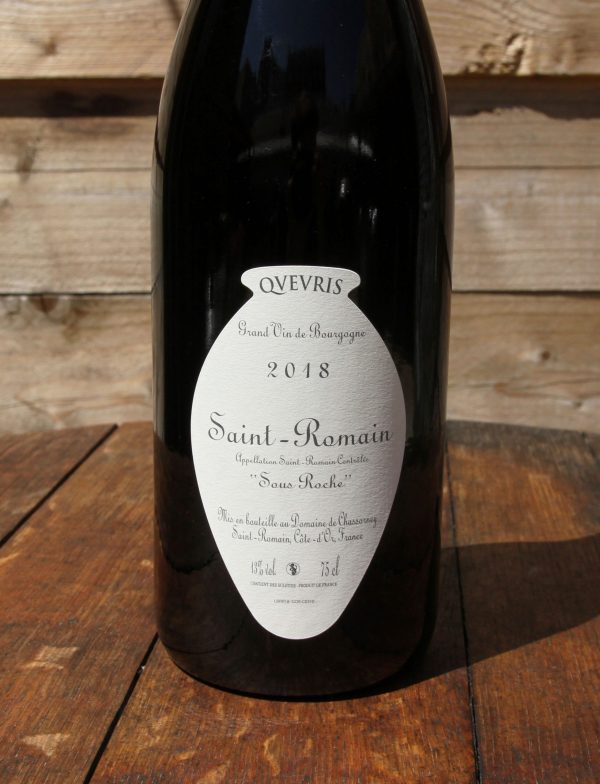 Saint Romain Sous Roche Qvevris vin naturel rouge 2018 Domaine de Chassorney Frederic Cossard 3 scaled
