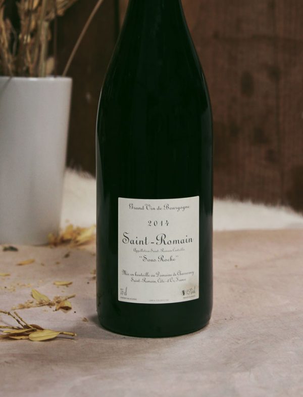 Saint Romain Sous Roche vin naturel rouge 2014 Domaine de Chassorney Frederic Cossard 2