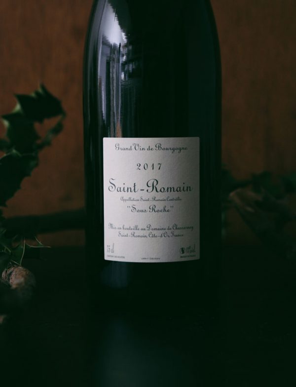 Saint Romain Sous Roche vin naturel rouge 2017 Domaine de Chassorney Frederic Cossard 3