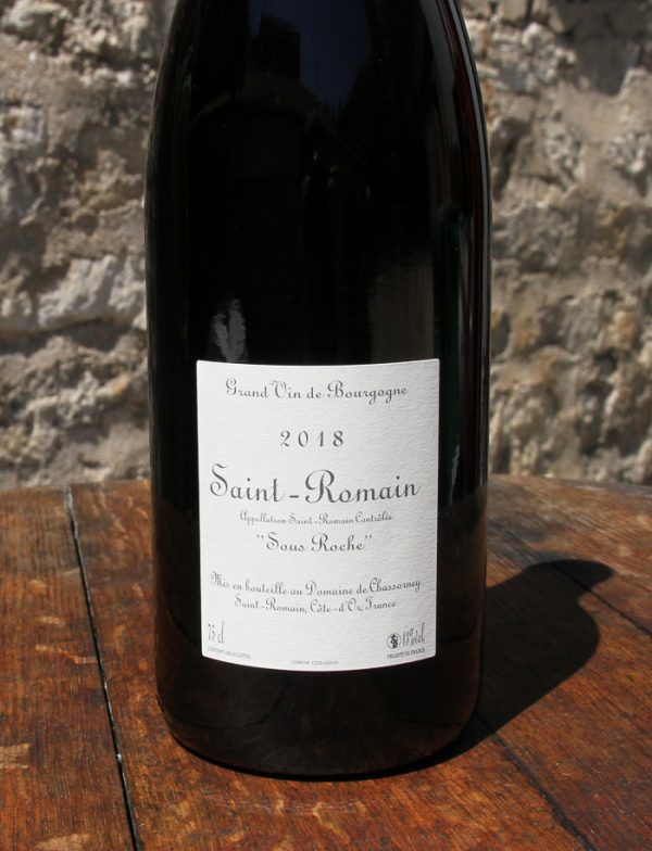 Saint Romain Sous Roche vin naturel rouge 2018 Domaine de Chassorney Frederic Cossard 3