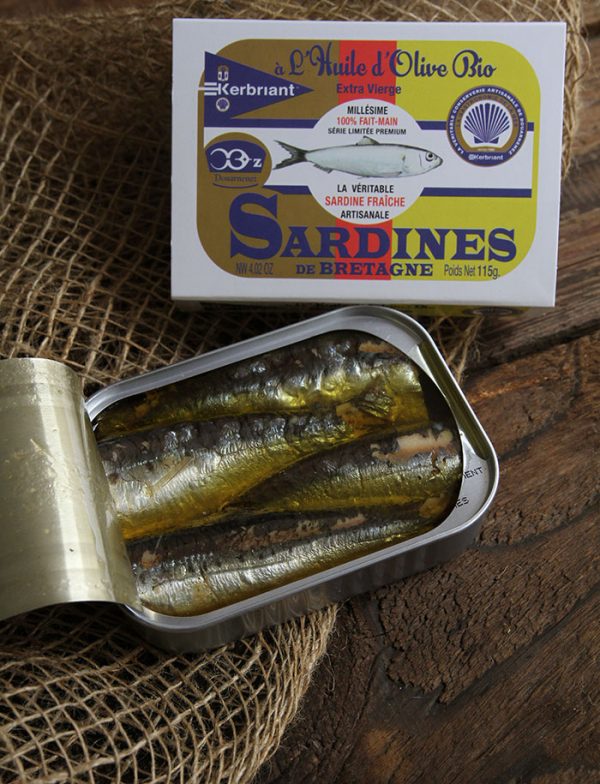 Sardines a l huile d olive bio 2