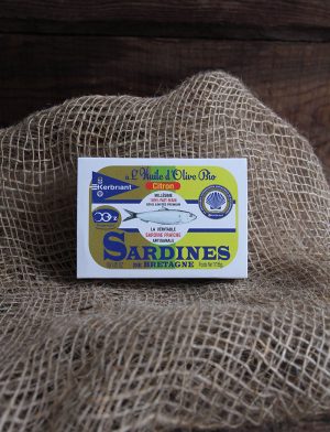 Sardines a l huile d olive et au citron bio 1
