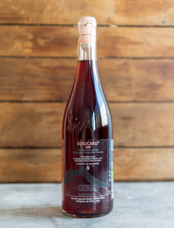 Susucaru vin naturel rose 2020 Frank Cornelissen 2