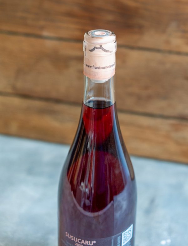 Susucaru vin naturel rose 2020 Frank Cornelissen 3