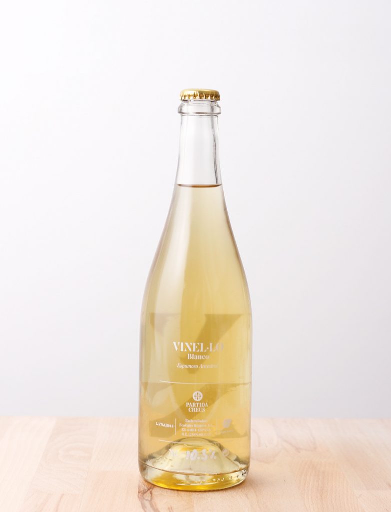 VN Ancestral Vinel lo vin naturel blanc petillant 2018 partida creus 2