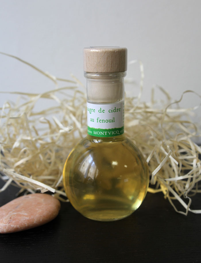 Vinaigre de cidre et miel de montagne bio (500 ml) : Culinaries