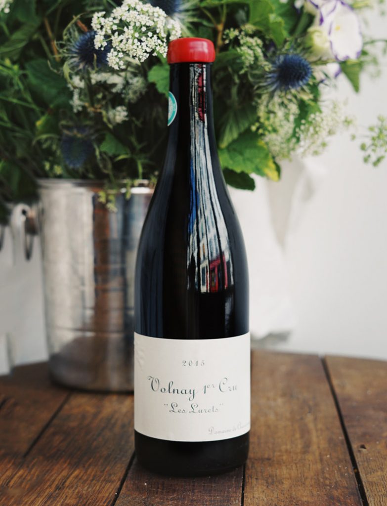 Volnay Les Lurets 1er Cru vin naturel rouge 2015 Domaine de Chassorney Frederic Cossard 1
