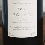 Volnay Les Lurets 1er Cru vin naturel rouge 2015 Domaine de Chassorney Frederic Cossard 2