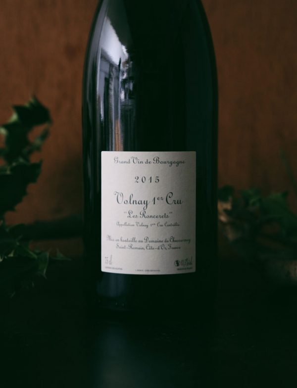 Volnay Les Roncerets 1er Cru vin naturel rouge 2015 Domaine de Chassorney Frederic Cossard 3