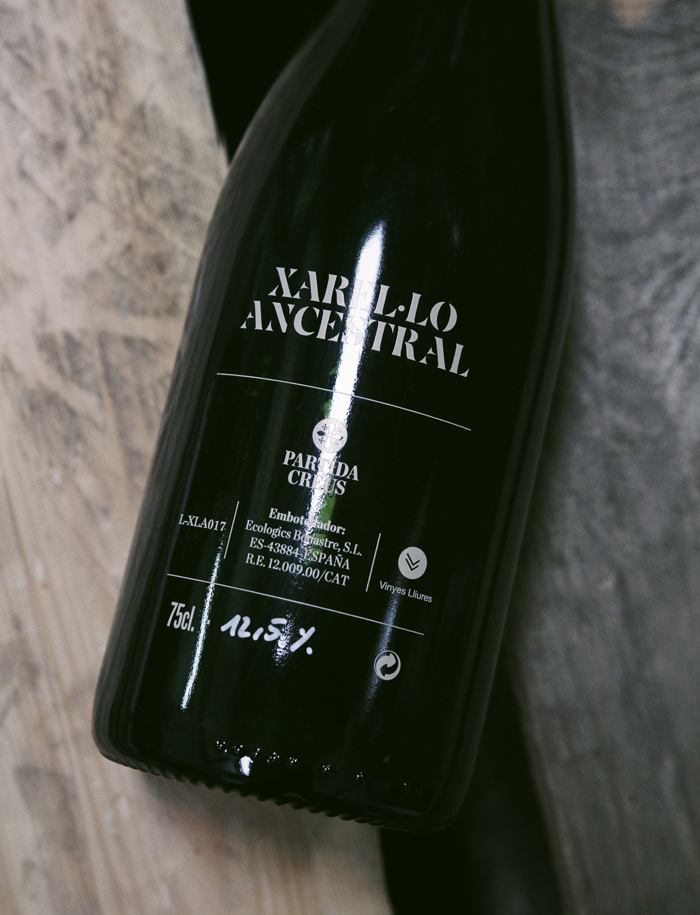 XL Xarel lo Ancestral vin naturel blanc petillant 2017 partida creus 2