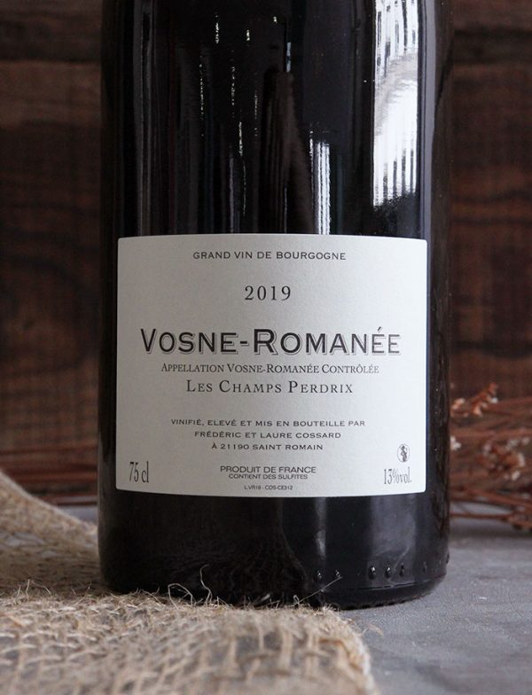 vosnee romanee les champs perdrix 2019 vin naturel rouge frederic cossard 3