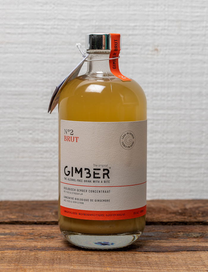 GIMBER N°1 Original - 50cl - Spiritueux 0.0% au gingembre