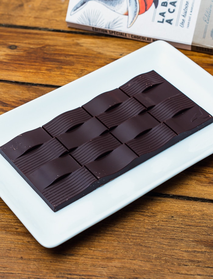 Tablette de noël chocolat noir 80g