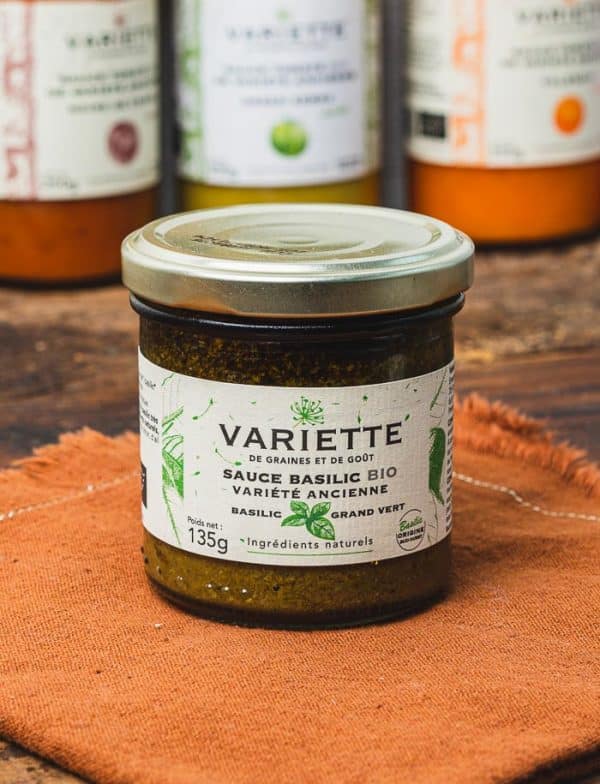 Sauce basilic bio variete ancienne basilic grand vert 1