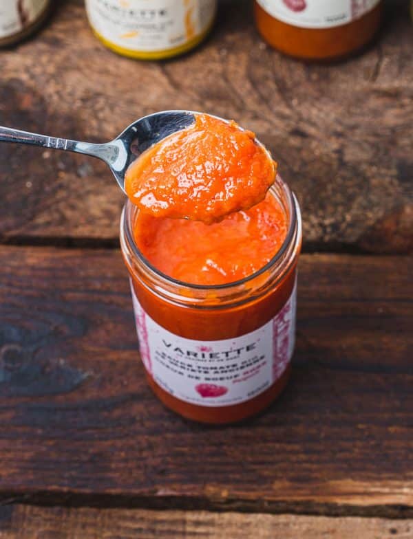 Sauce tomate bio de variete ancienne coeur de boeuf rose 5