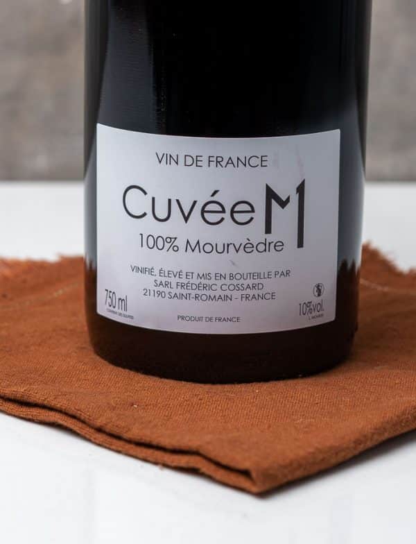 Frederic Cossard Cuvee Mourvedre vin naturel Rouge 2020 3