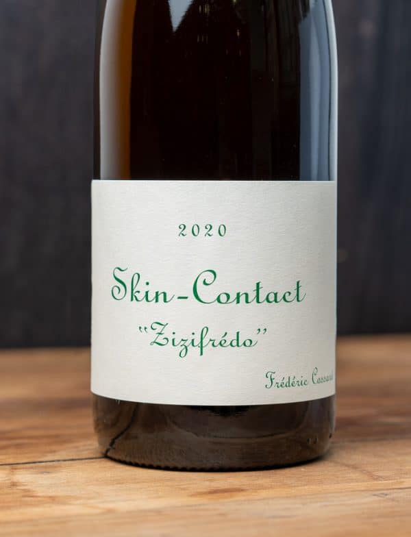 Frederic Cossard Skin Contact Zizifredo vin naturel Blanc 2020 2