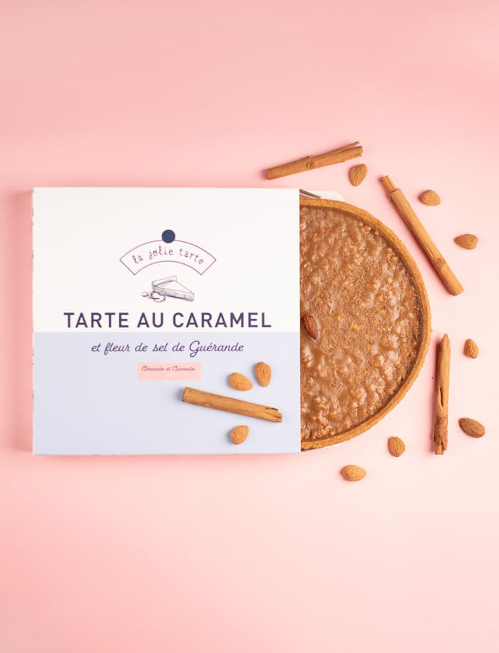 Tarte chocolat au lait, noisette & caramel – Clélia Food & Photo
