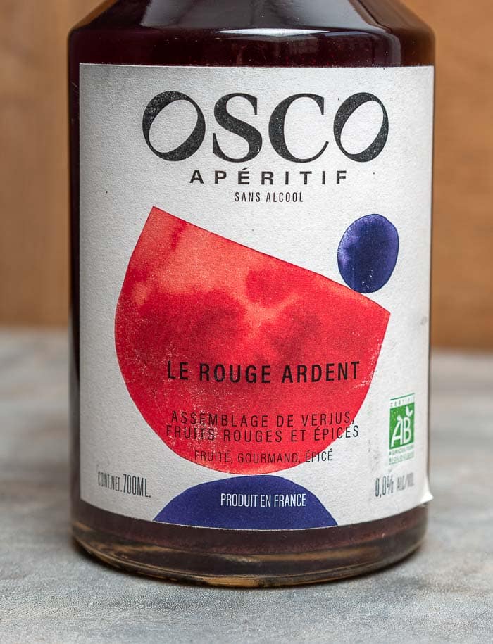 OSCO Le Rouge Ardent bio 70cl - Lot de 3
