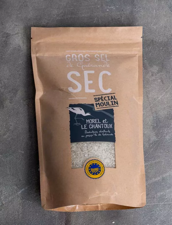 Gros sel de Guérande sec spécial moulin (500 g)