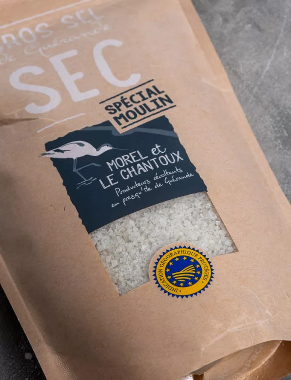 Gros sel de Guérande sec spécial moulin (500 g)